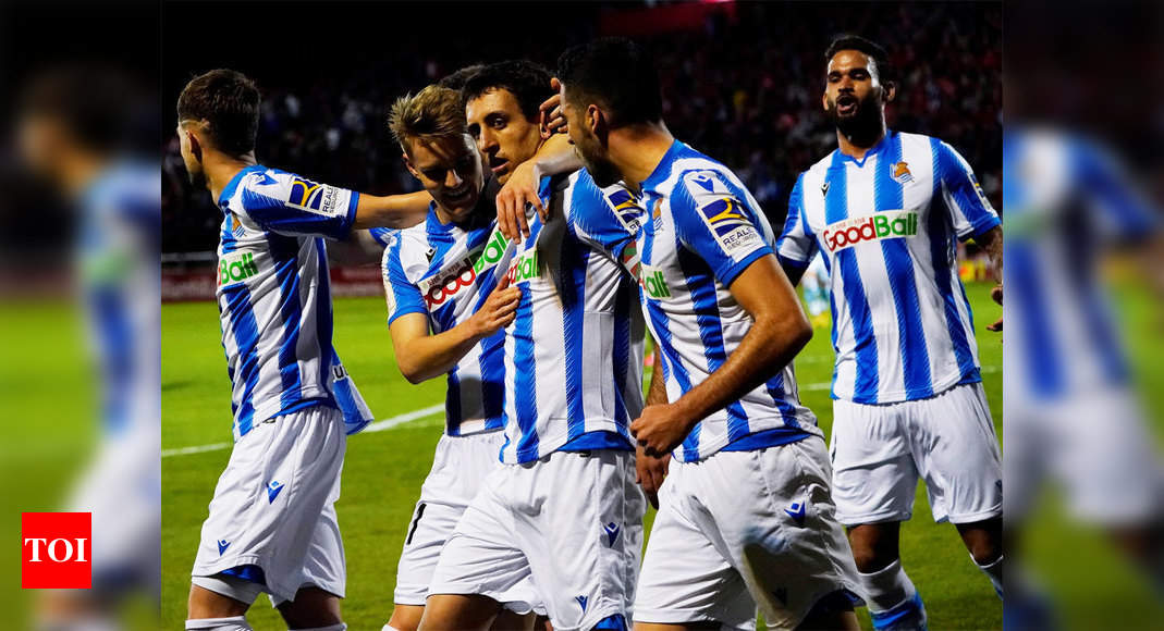 Copa del Rey: Real Sociedad end Mirandes' run to reach Copa del Rey final | Football News ...