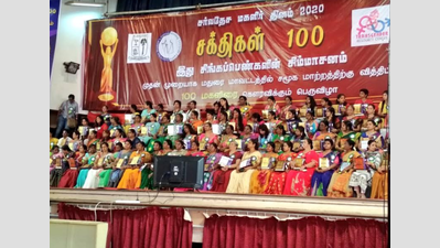 100 women achievers honoured in Madurai