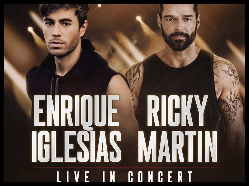 Enrique Iglesias and Ricky Martin team up for first tour together | English  Movie News - Times of India