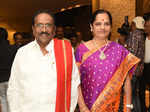 A star-studded wedding reception of Jayasudha’s elder son Nihar