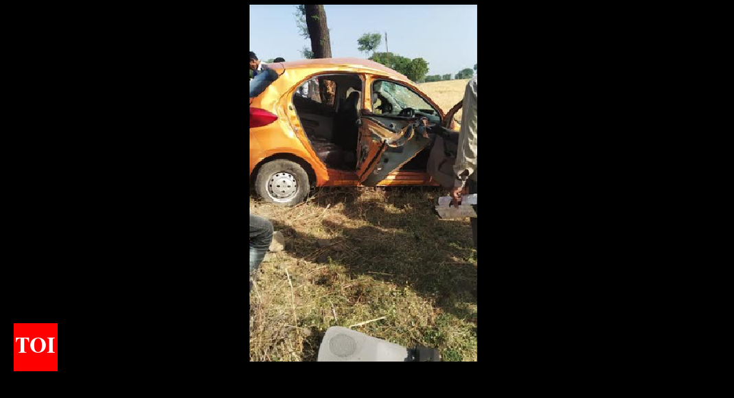 Madhya Pradesh: 1 killed, 3 injured as car rams into tree in Ujjain ...