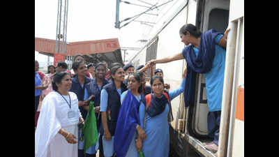 All-women team man Tipu Express