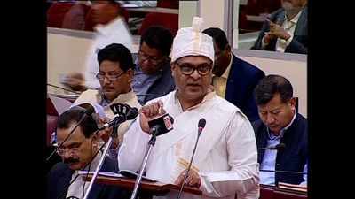 Assam budget: Congress stops finance minister midway alleging speech was ‘leaked out’