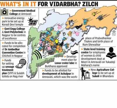 Vidarbha In Maharashtra Map Vidarbha Ignored In Mva's 1St Budget, Pawar Puts Focus Back On Mum, Pune |  Nagpur News - Times Of India