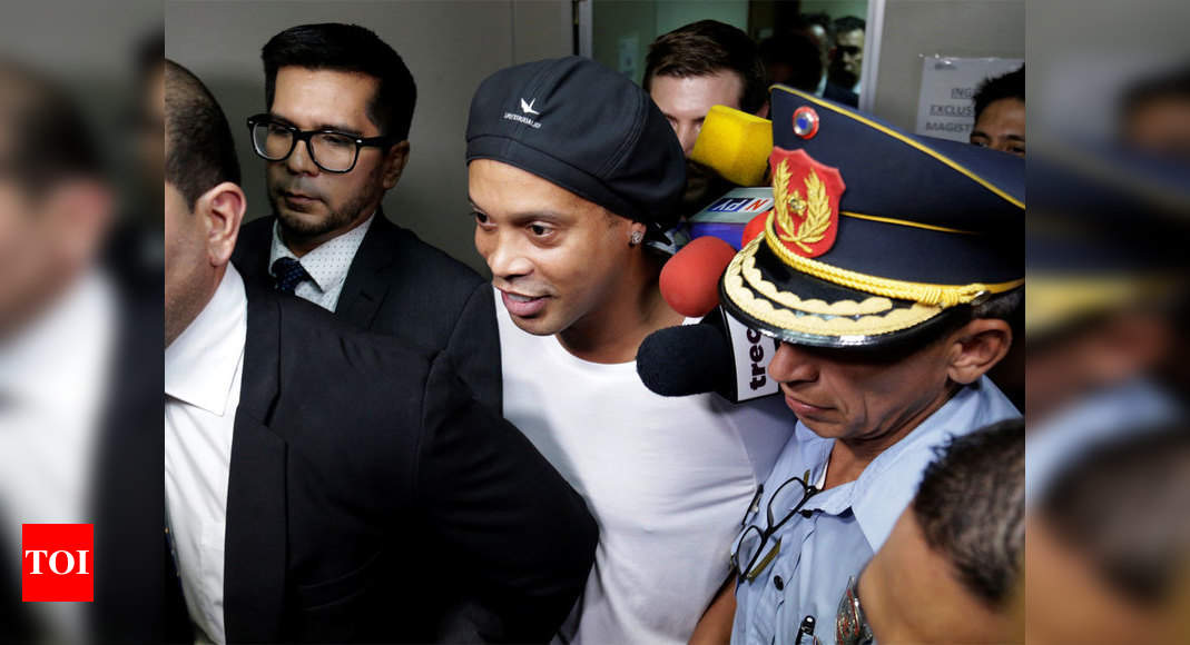 Ex Brazil Football Star Ronaldinho Brother Arrested In Paraguay