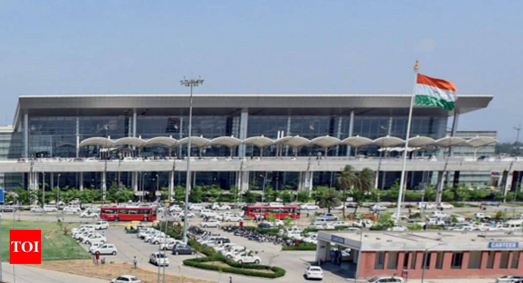 Chandigarh International Airport Mohali Road Video 2023 New