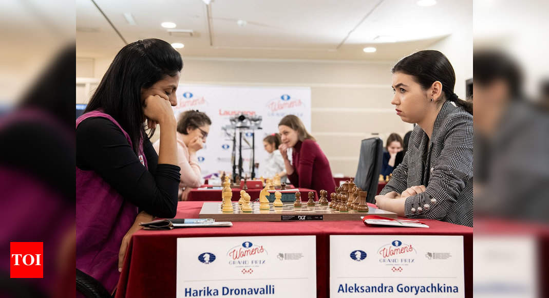 Fide Womens Grand Prix Dronavalli Harika Stays In Joint Lead After 4021