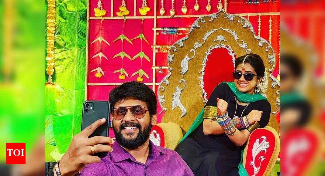 Celebrity couple Rio Raj-Sruthi Ravi welcomes their baby girl - Times ...