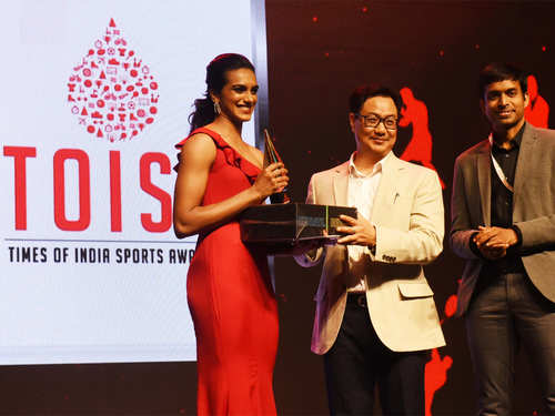 PV Sindhu crowned TOISA Sportsperson of the Year