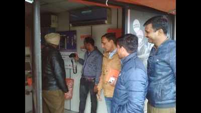Two held for attempting to break open Bank of Baroda ATM in Ambala, advanced security system failed robbery