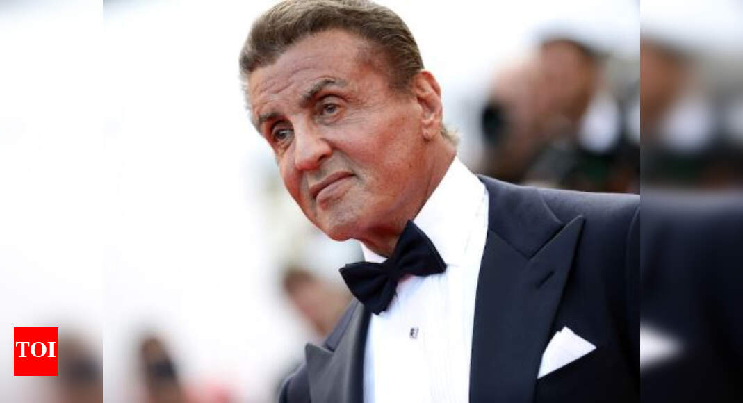 Sylvester Stallone wears gloves on supermarket run to fight COVID19