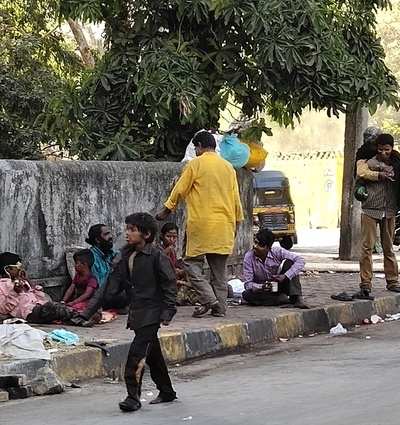 Beggars Surrounding Societies