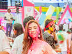 Colourful pictures from Zoom Holi Party 2020