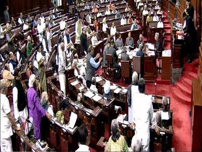 Rajya Sabha proceedings adjourned till 2 pm