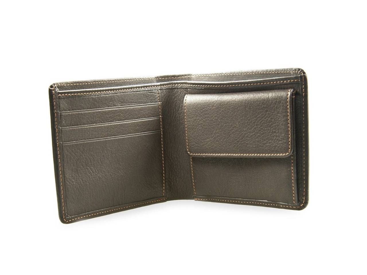Spiffy Black Genuine Leather Wallet for Men Purse for Men Leather Wallets  for Men Leather Original Gents Wallet