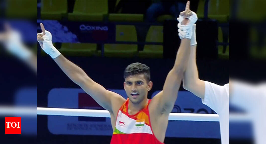 Kaushik wins intense box-off to make Olympic cut as Indian boxing records best qualifying show thumbnail