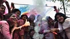 Holi festival celebration