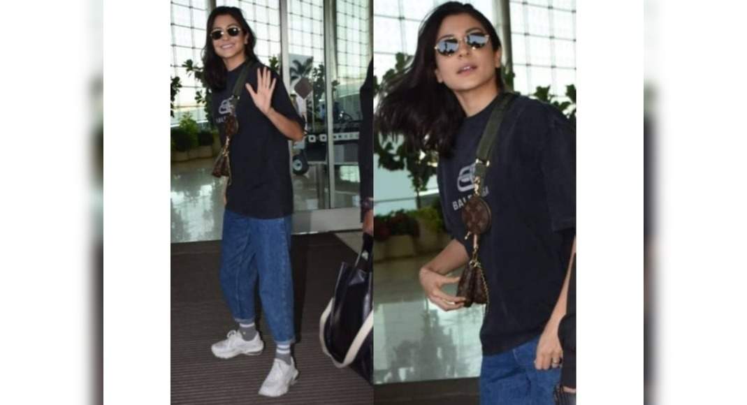 Airport looks 2020: Anushka Sharma sports luxury fashion in Balenciaga and  Louis Vuitton, see pics