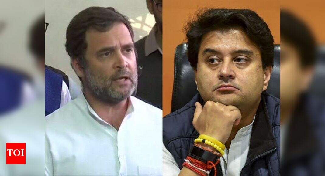 Scindia abandoned his ideology, says Rahul Gandhi