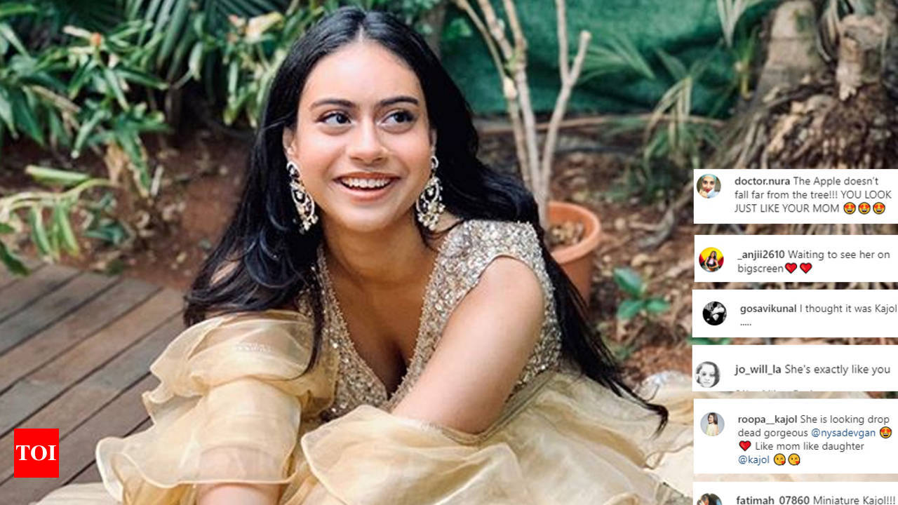 Fan tags Nysa Devgn as 'miniature Kajol' as her mom shares pictures from  latest photoshoot