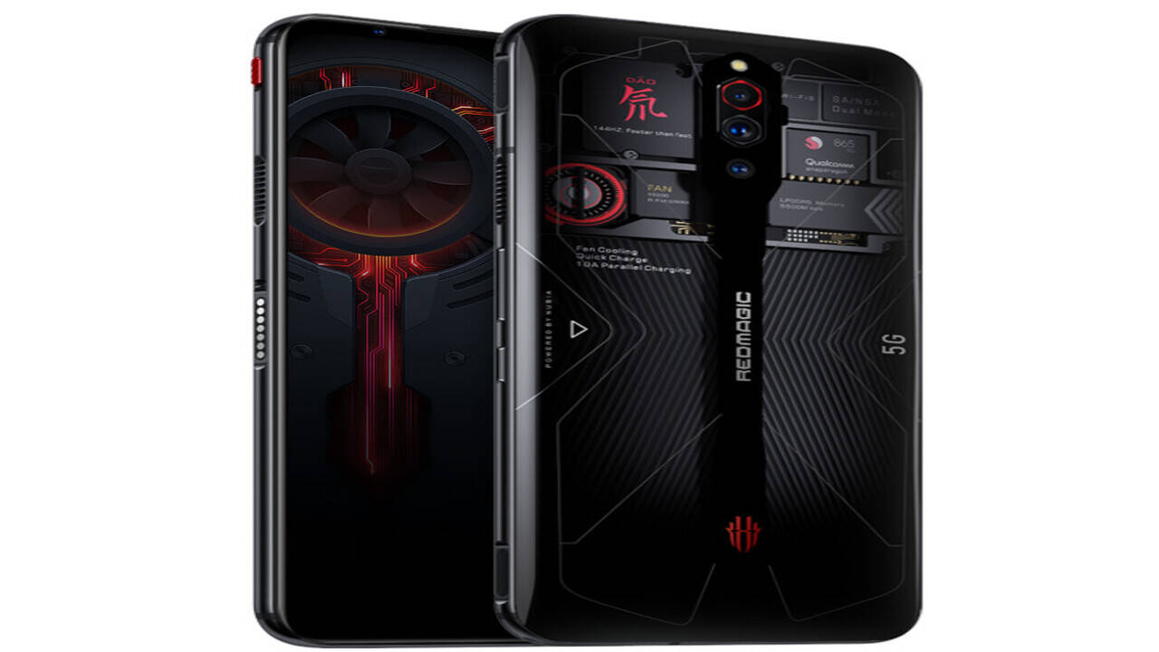 Nubia Redmagic 5g　8GB RAM　128GB　レッド Nubia Red Magic 5G (8GB RAM/128GB ROM) - Red