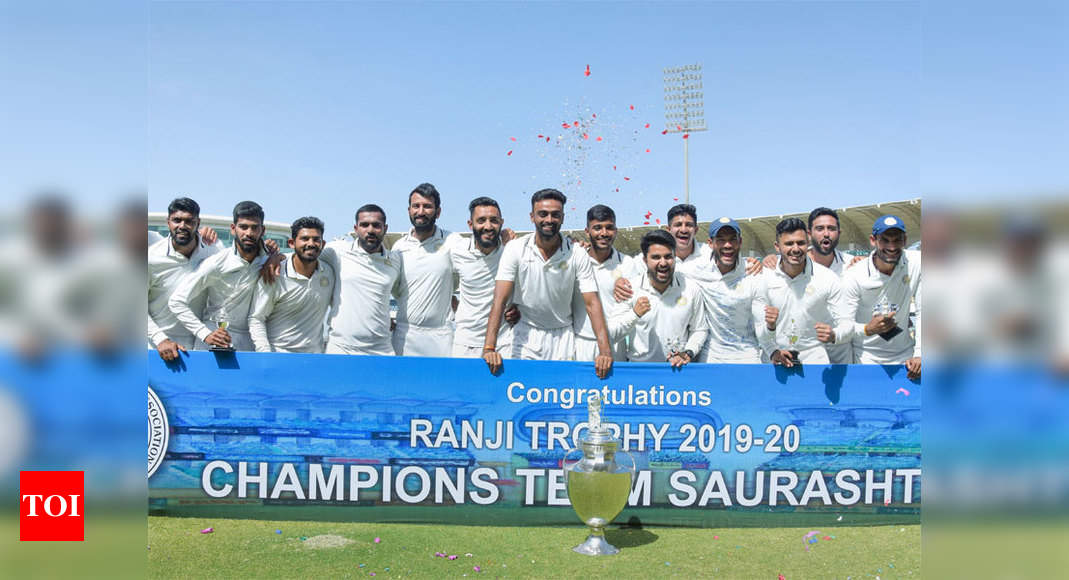 Jaydev Unadkat Fires Saurashtra To Maiden Ranji Trophy Title Cricket News Times Of India