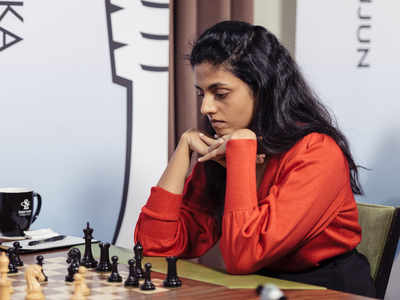 Indian Grandmaster Dronavalli Harika among women chess players