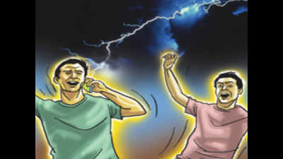 Lightning strikes kill three in Rohtas village