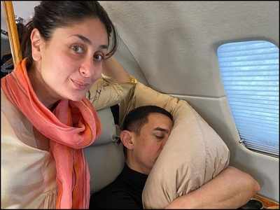 Kareena Kapoor Khan shares a funny picture with Aamir Khan, says ‘my fav co-star has to be his pillow’