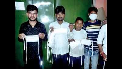 Mathura jail inmates make masks to curb coronavirus threat