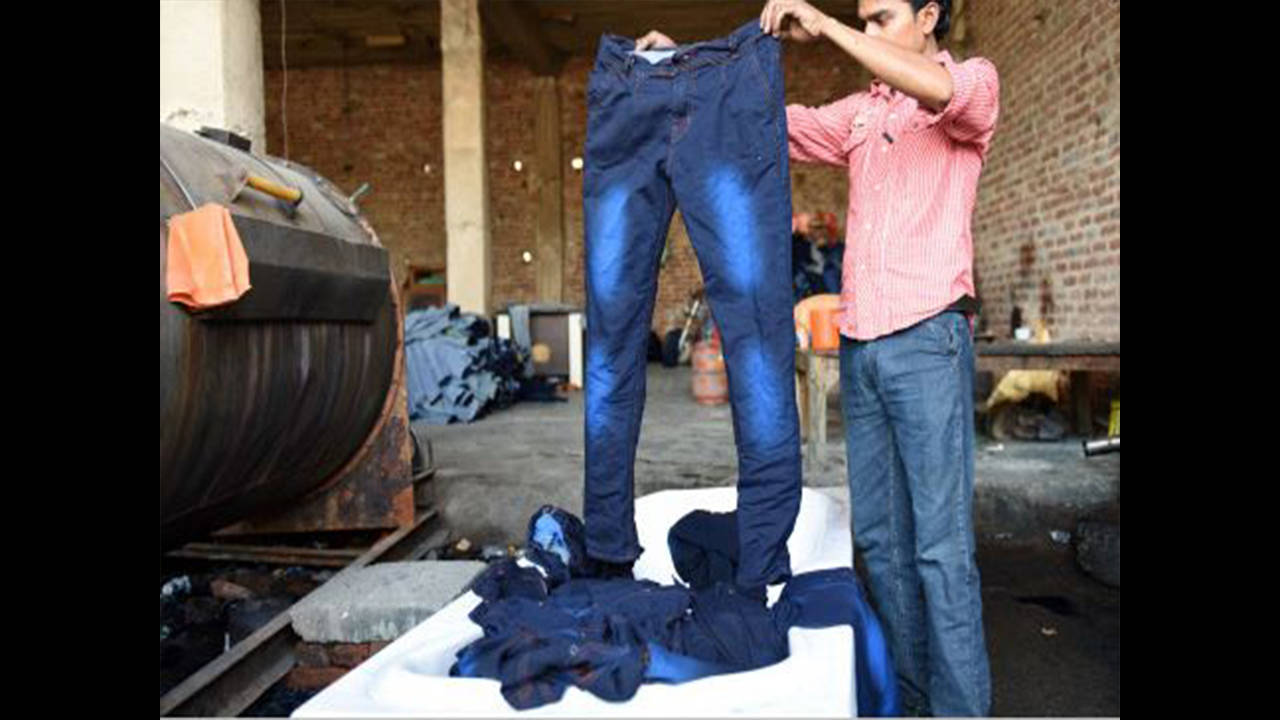Real Manufacturer / Jeans wholesale in Ahmedabad / Direct factory - YouTube