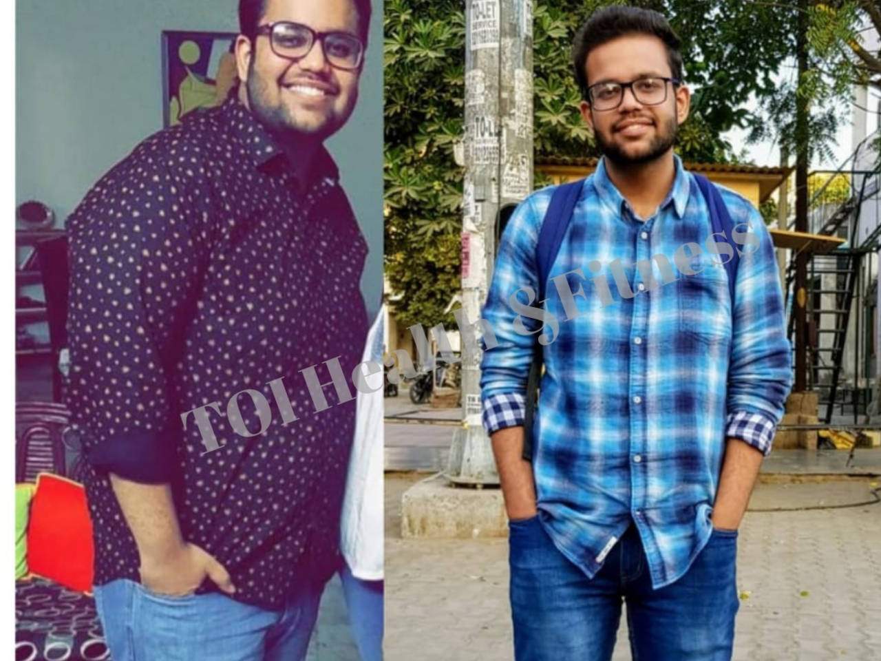 Weight loss: From 125 to 80 kilos, this student lost a massive 45 kilos -  Times of India