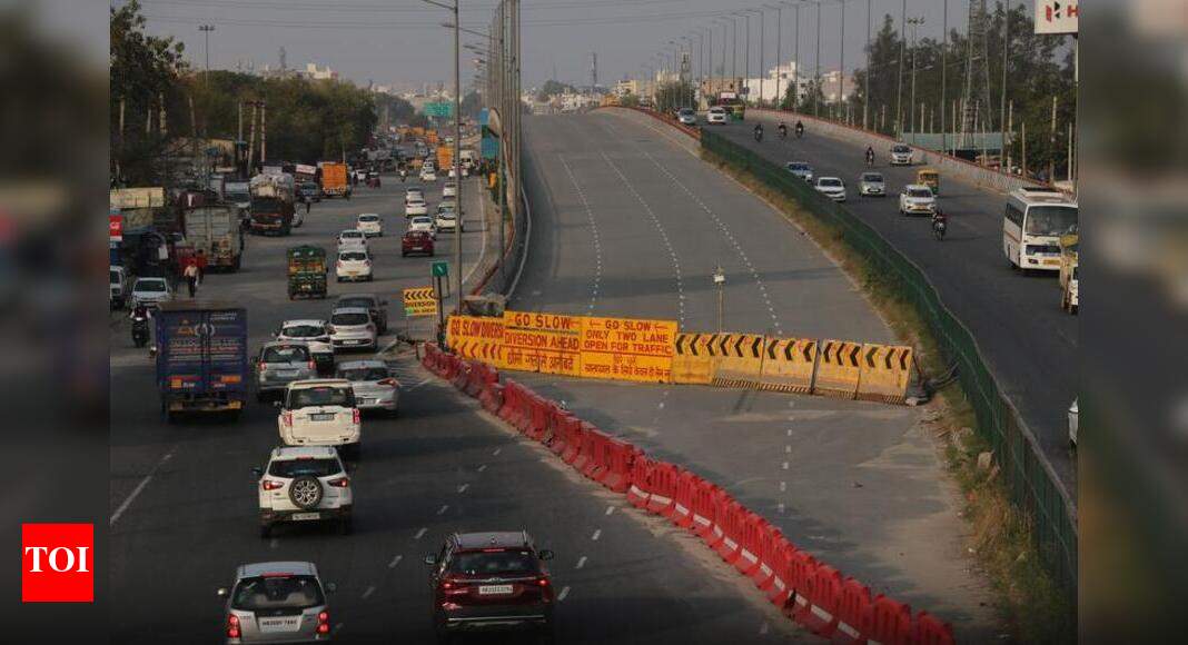 Strength tested, Hero Honda Chowk flyover may open this month Gurgaon