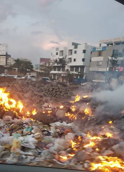 In this era the garbage is burnt for disposal