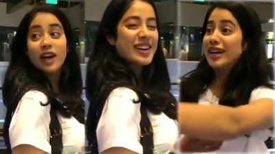 Watch: Janhvi Kapoor's rendition of her favourite Shah Rukh Khan song is simply adorable!