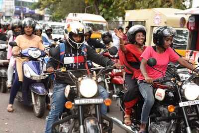 Two-wheeler rally held at Trivandrum