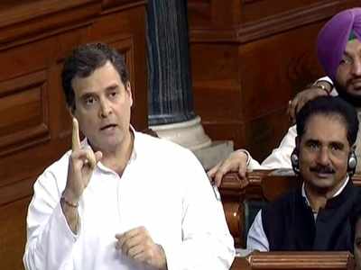 Right to ask supplementary question taken away as speaker did not allow it: Rahul Gandhi
