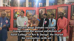 Vasant Abaji Dahake shares his connect with art