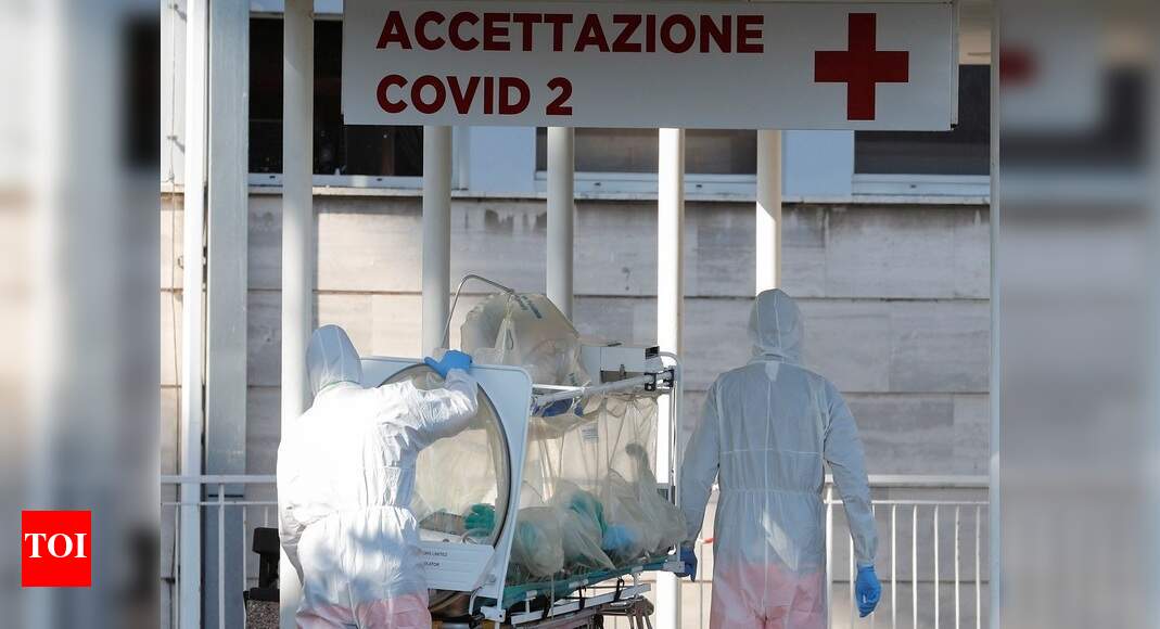 Coronavirus in Italy Italy reports 349 new virus deaths, taking total