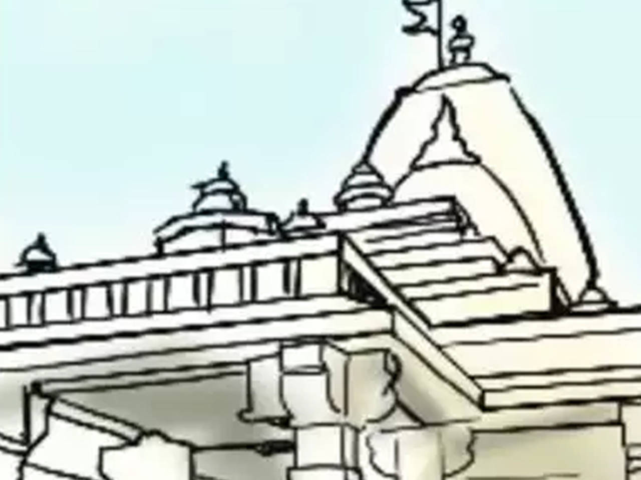 Jagannath Temple Drawing  Ranchi Jharkhand India  YouTube