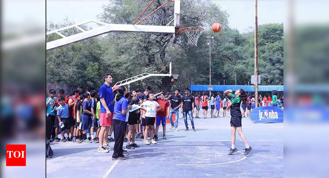 Over 450 students test their basketball skills in NBA's third Nagpur
