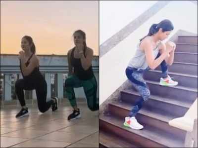 Coronavirus Pandemic: Katrina Kaif and Shilpa Shetty Kundra’s workout videos prove that you don’t need a gym to stay fit