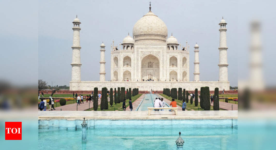 Taj Mahal Amid Coronavirus Fear Taj Mahal Shuts Down For The First Time After 1971 Indo Pak War Agra News Times Of India