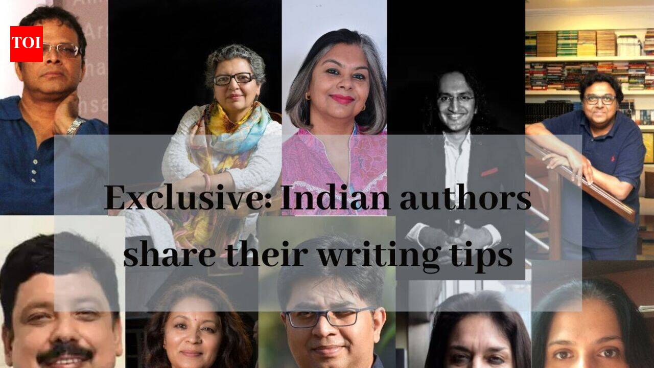 Exclusive: Indian authors share their writing tips | The Times of India