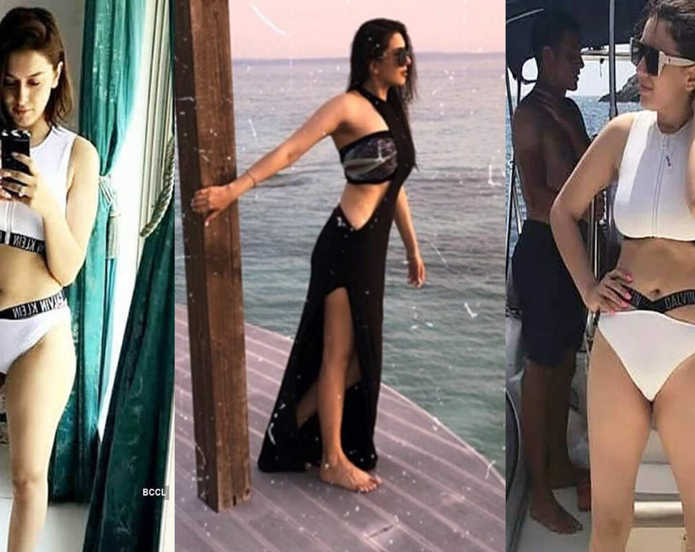 
Hansika Motwani has no qualms about enjoying some 'vitamin sea' by the beaches in Maldives, shares gorgeous pics

