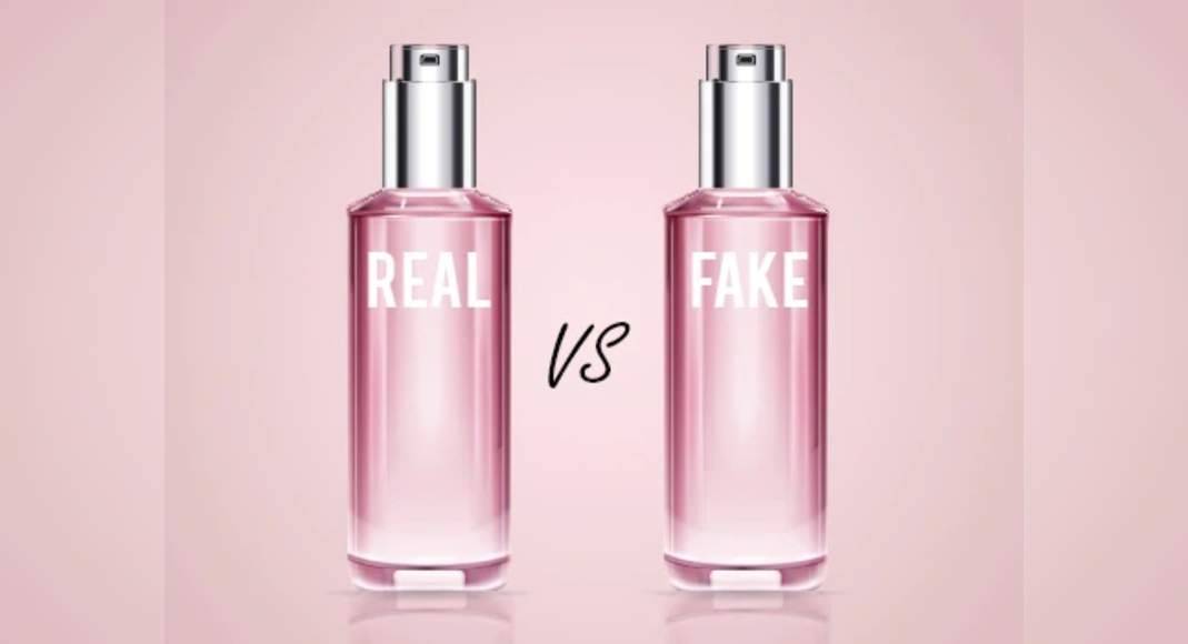 Original vs fake discount perfume