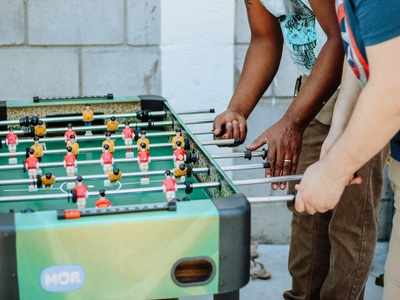 Foosball tables to enjoy an exquisite table soccer game