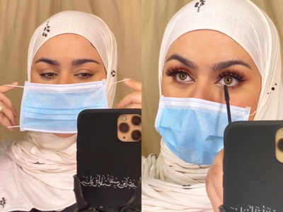 Iraqi-based make-up artist gets trolled for posting 'Coronavirus' make-up look
