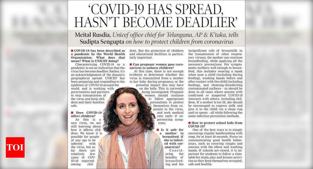 Covid 19 Has Spread Hasn T Become Deadlier Hyderabad News Times Of India