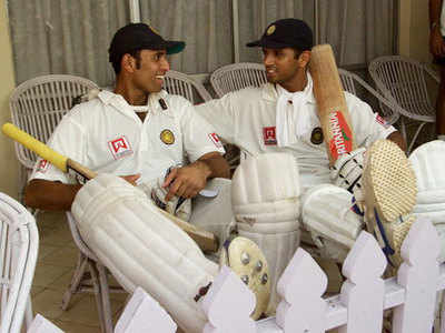At the end of day's play, both of us were on drip: VVS Laxman